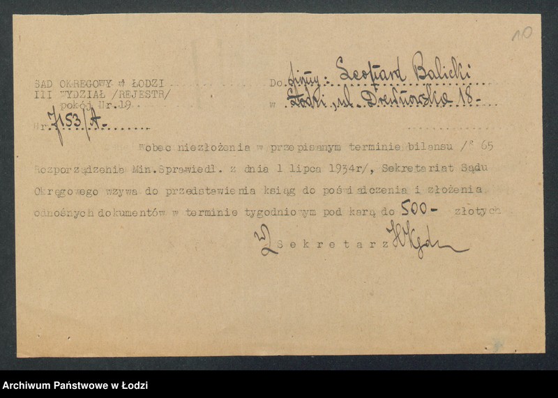 Obraz 12 z jednostki "Leonard Balicki – wyrób i sprzedaż obuwia"