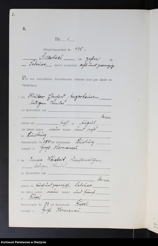 image.from.unit.number "Heirats-Neben-Register Nr 1 - 13"