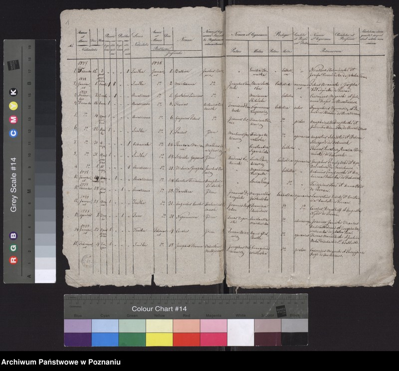 Obraz 3 z jednostki "Spis urodzeń"