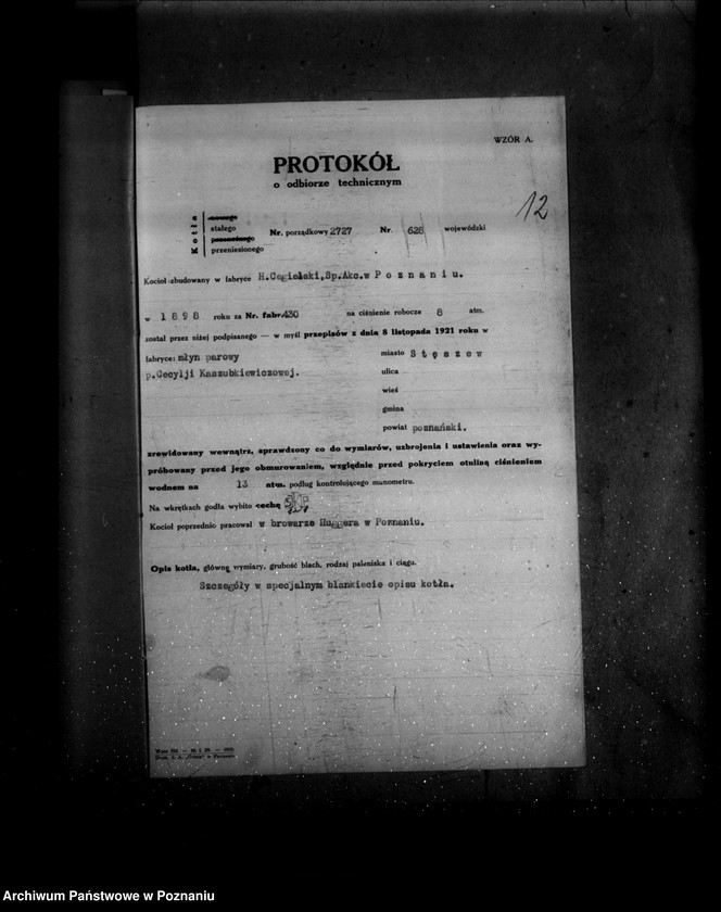 image.from.unit.number "Młyn parowy C. Kaszubkiewiczowej w Stęszewie powiat poznański  nr woj. 628"