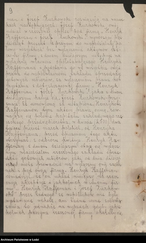 Obraz 11 z jednostki "Henryk Kaffeman – sprzedaż gotowej garderoby"