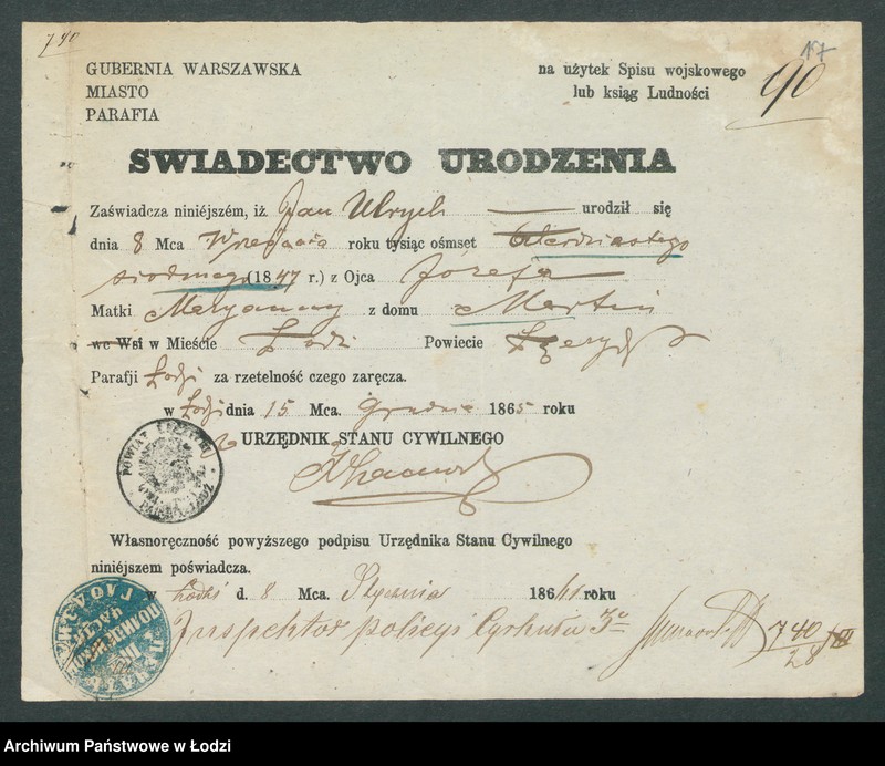 Obraz 19 z jednostki "[Aneksy od nr 726 do nr 740]"