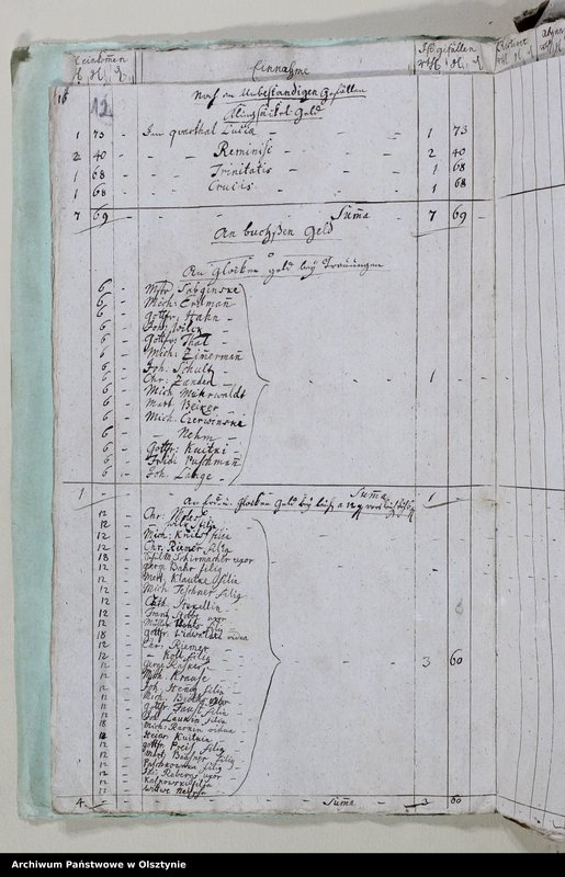 image.from.unit.number "Jahr Kirchen Rechnung der Herzogswaldschen Kirchen aller Einnahme und Ausgabe wie auch Bau-Rechnung"