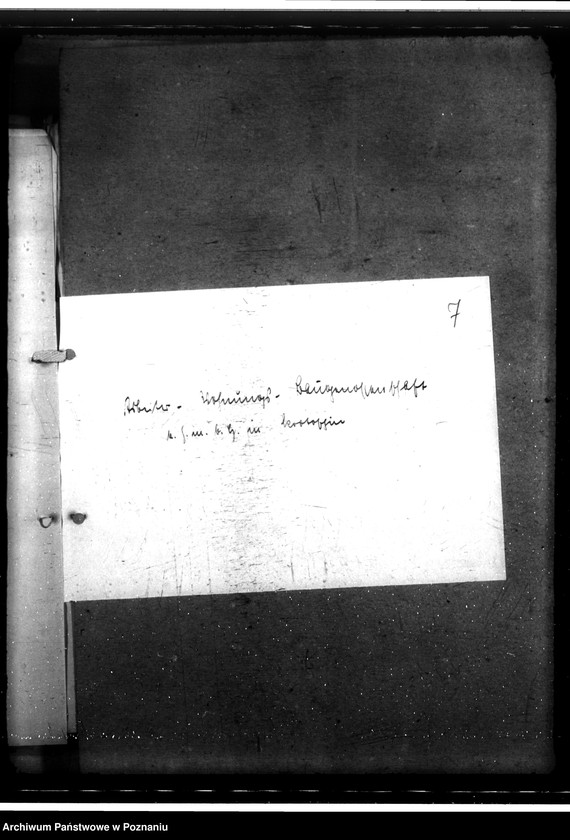 Obraz 11 z jednostki "Verwaltung des Wohnungsbesitzes ehemals polnischer Wohnungsunternehmen. Gründung der Kreiswohnungsgesellschaften"