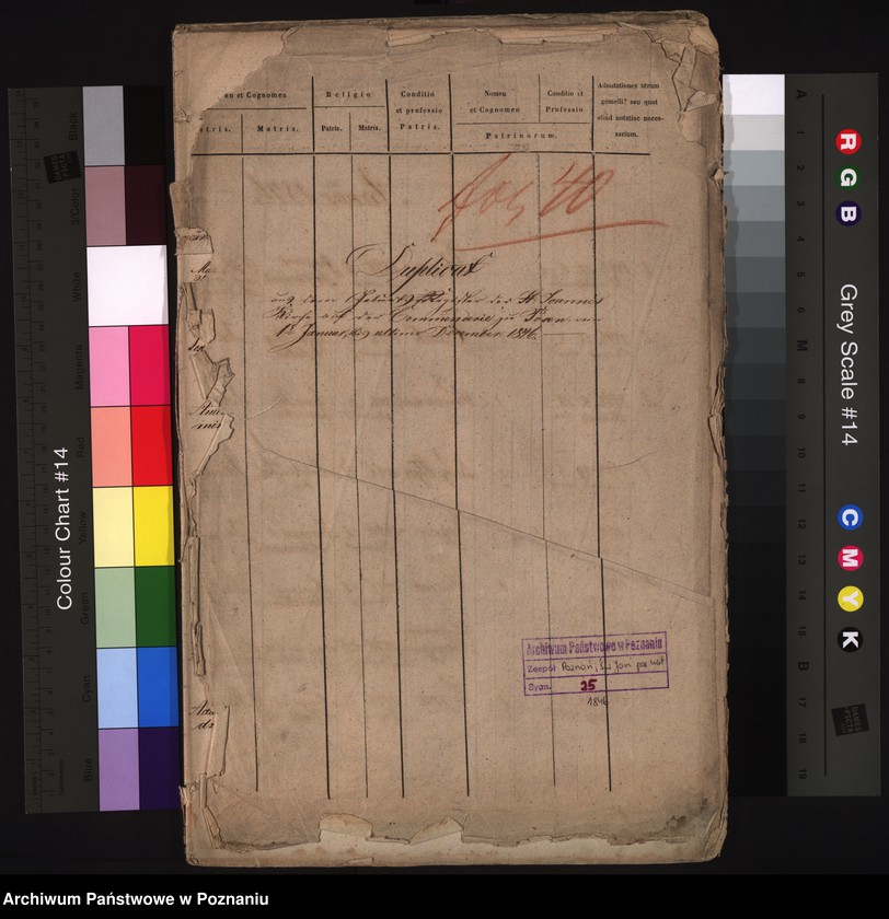 Obraz 2 z jednostki "Księga urodzeń, małżeństw i zgonów"