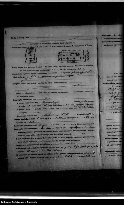 Obraz 8 z jednostki "Gorzelnia J. Świniarskiej Dominium Obra powiat wolsztyński nr woj. kotła 5302"