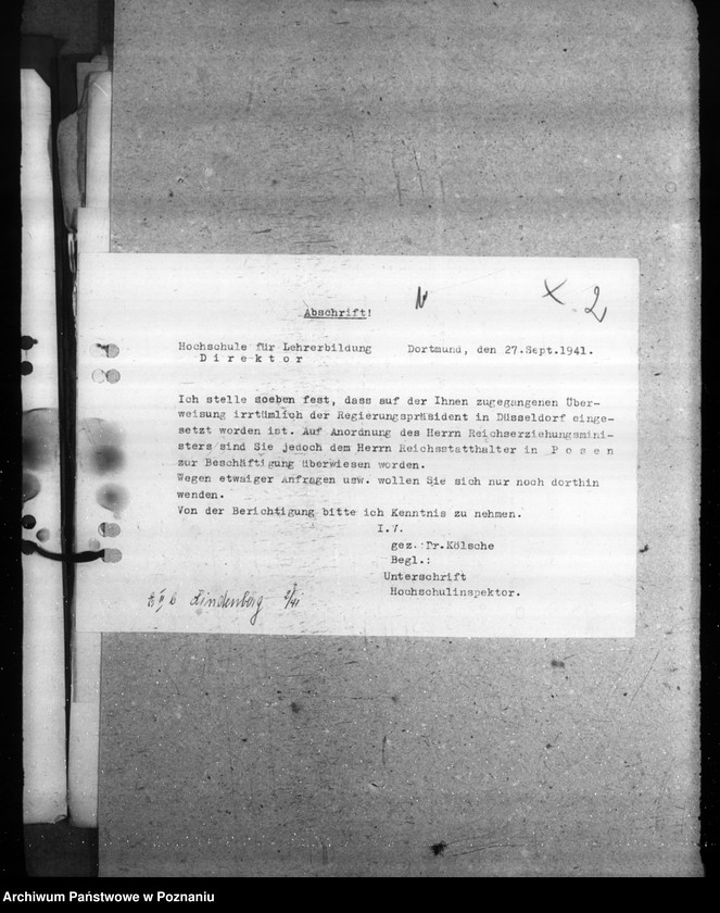 Obraz 6 z jednostki "Lehramtsanwärter"