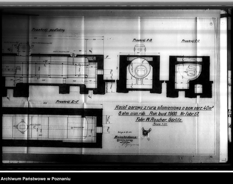 Obraz 17 z jednostki "Mleczarnia w Dobrzycy pow. krotoszyński, własność O. Greczmiela nr woj. kotła 2301"