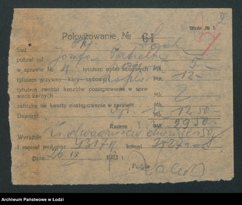 Obraz 4 z jednostki "Józef Paccelt- tkalnia ręczna zarobkowa i wyrób przyborów tkackich"