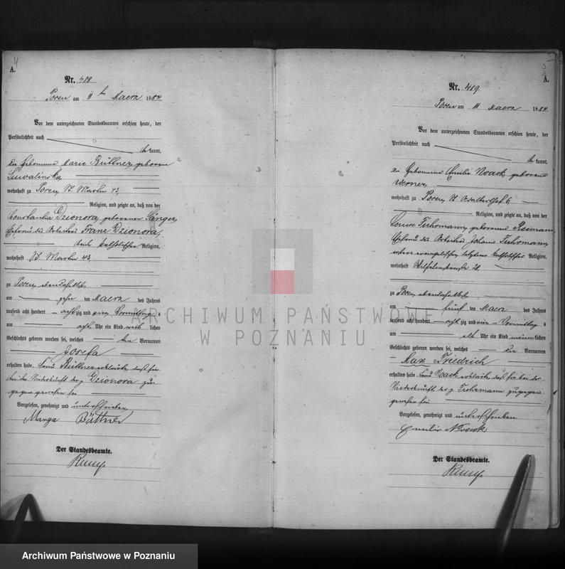 image.from.unit.number "Księga urodzeń t. II"