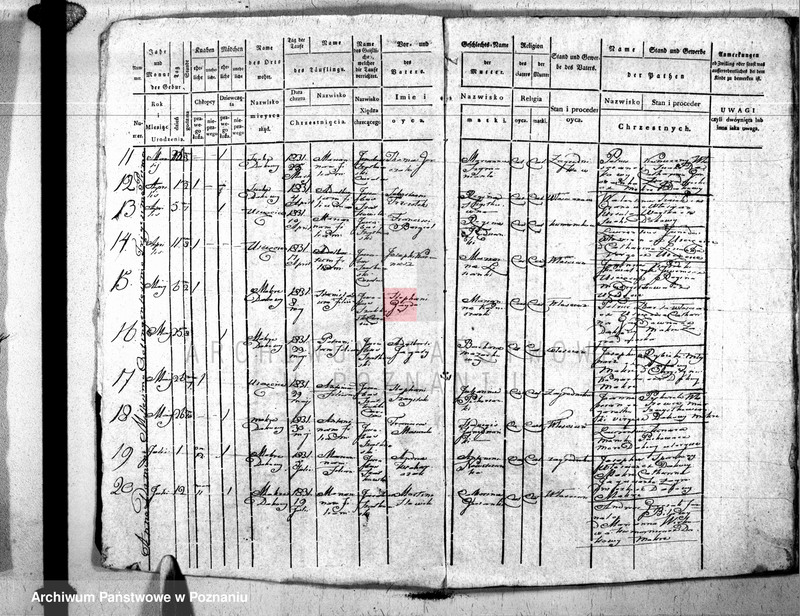 image.from.unit.number "Duplikat urodzonych, zaślubionych, zmarłych"