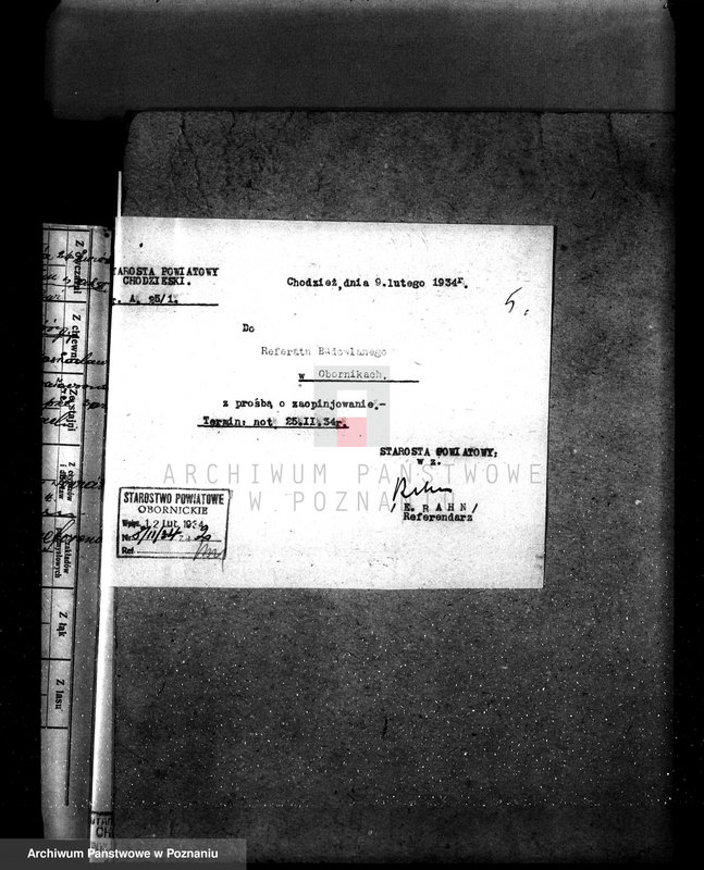 Obraz 9 z jednostki "Zatwierdzenie zakładu przemysłowego /garbarnia/ Demitr Federów - Chodzież"