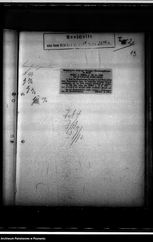 Obraz 17 z jednostki "Runderlasse des Reichsministeriums des Innern"