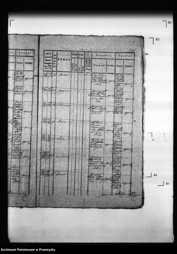 Obraz 12 z jednostki "[Kopie ksiąg metrykalnych parafii Hruszów z filiami Budomierz, Kłonice, Szczepłoty (dekanat Niemirów)]"