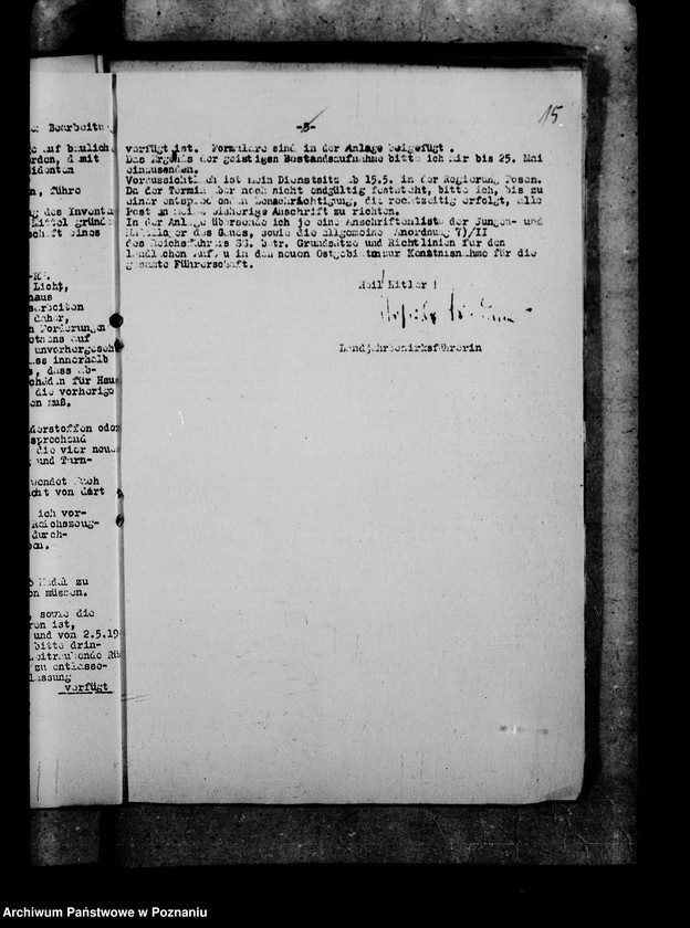 Obraz 19 z jednostki "Okólniki i zarządzenia dla Landjahrlager"