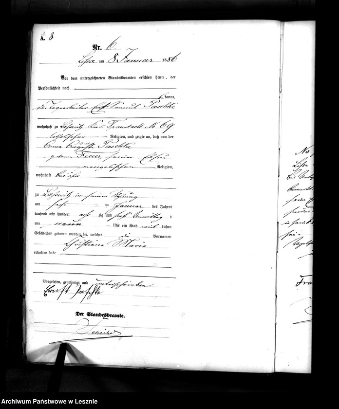 Obraz 9 z jednostki "[Księga urodzeń]"