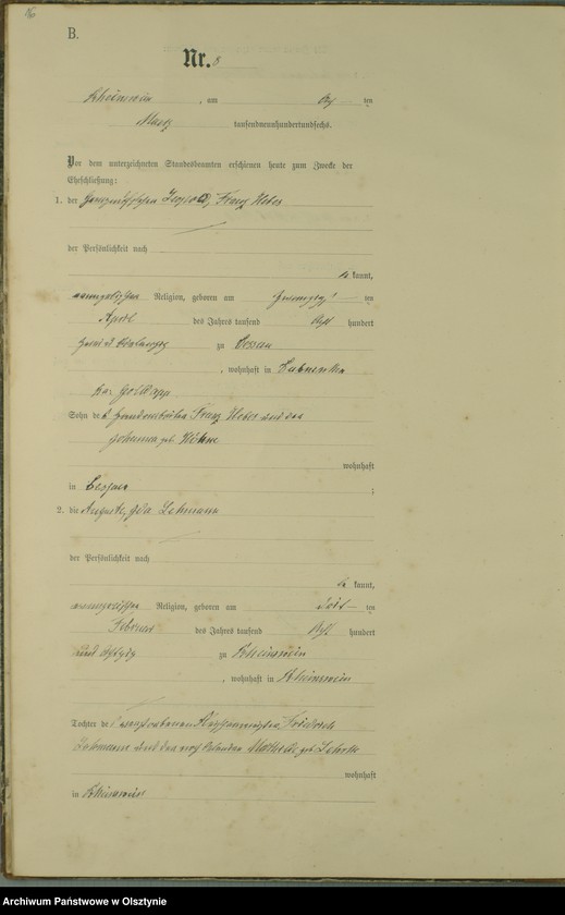 image.from.unit.number "Heiraths-Haupt-Register Nr 1 - 25"