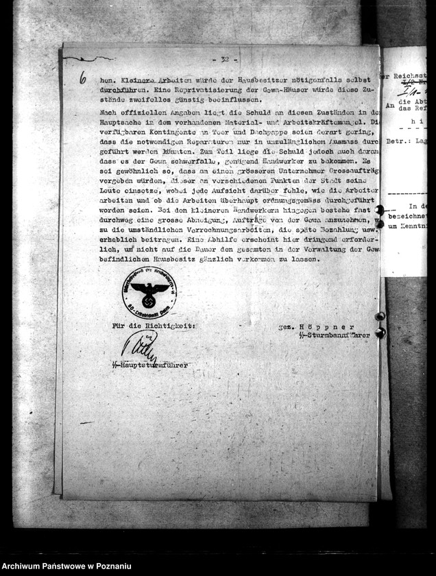 Obraz 10 z jednostki "Lageberichte über Wohnungs - und Siedlungswesen"