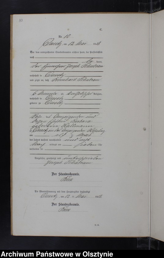 image.from.unit.number "Sterbe-Neben-Register Nr 1 - 23"