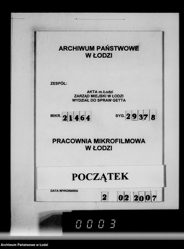 Obraz 1 z jednostki "Betr.Korrespondenz Buchhaltung mit dem Ä[ltesten] d[er] J[uden] Nr.801-1200"