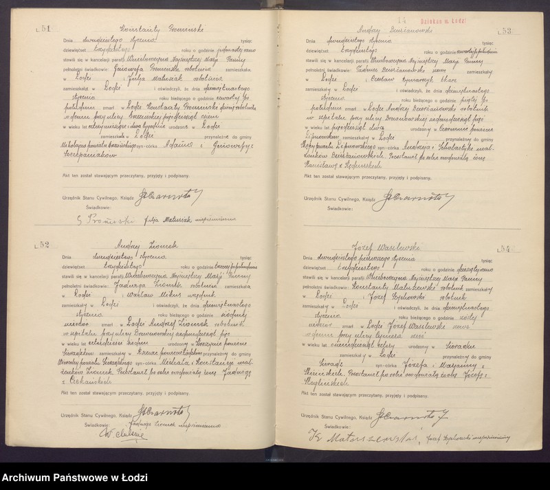 Obraz 16 z jednostki "Akta zgonów"