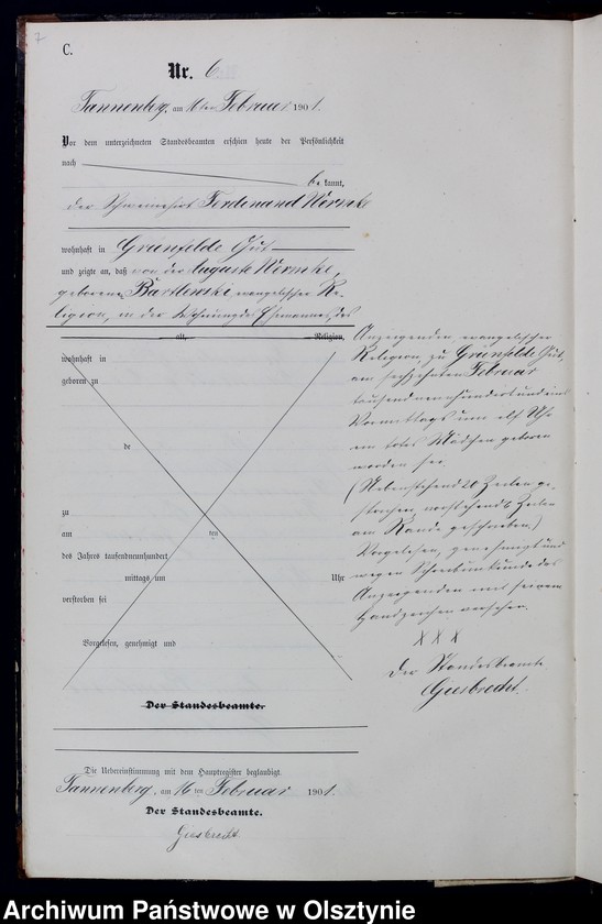 image.from.unit.number "Sterbe-Neben-Register Nr 1 - 28"