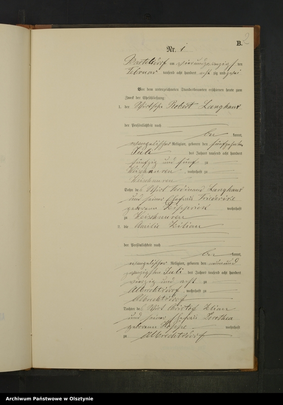 image.from.unit.number "Heiraths-Neben-register Nr 1 - 10"