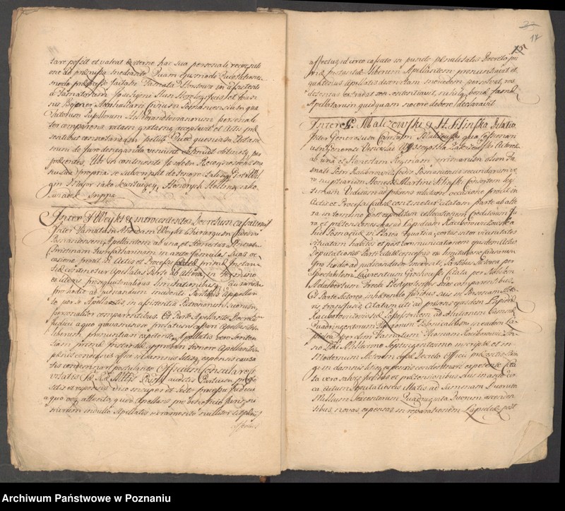 Obraz 18 z jednostki "Prothocollum officii consularis civitatis Posnaniae."