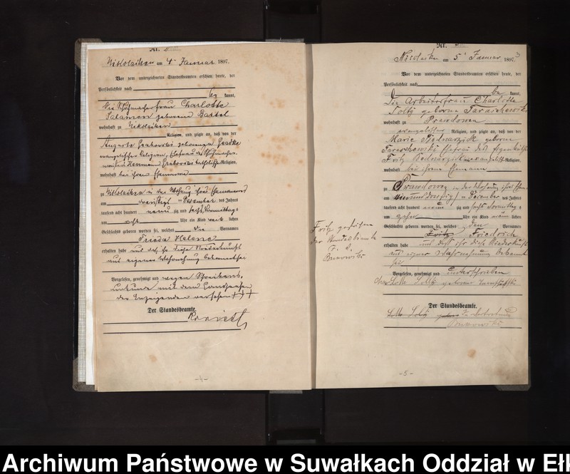 image.from.unit.number "Geburts-Haupt-Register des Königlichen Preussischen Standes-Amtes Nikolaiken Kreis Sensburg"
