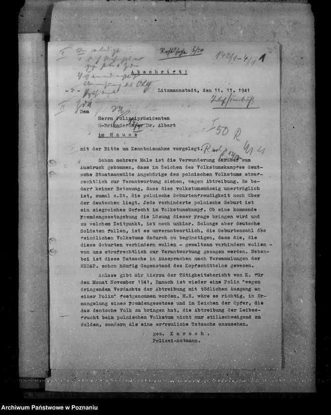 Obraz 5 z jednostki "Niemczenie ludności polskiej"