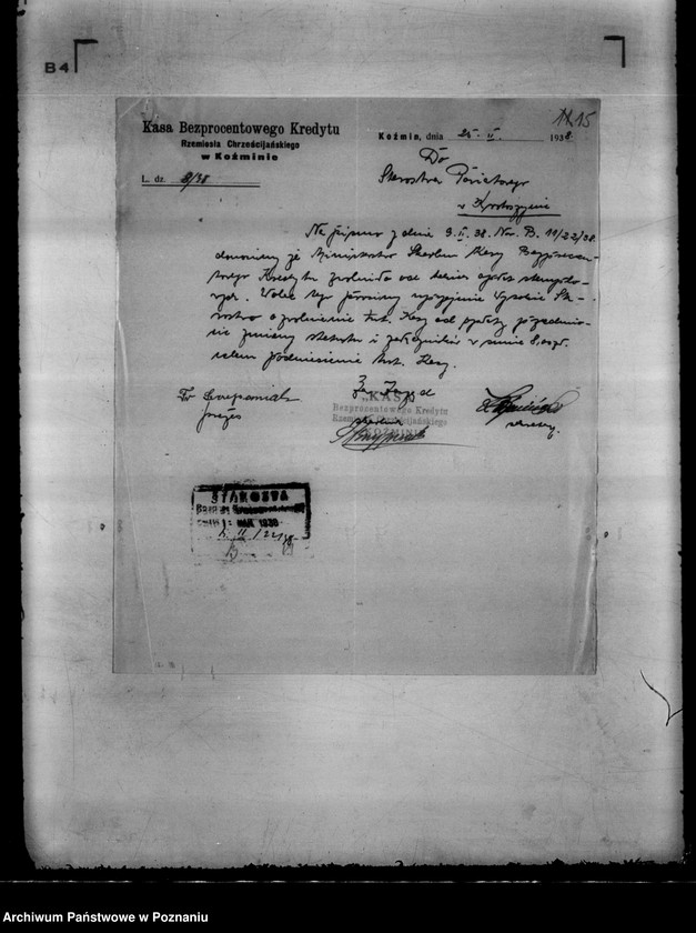 image.from.unit.number "/ Kasa Bezprocentowego Kredytu Rzemiosła Chrześcijańskiego w Koźminie/"