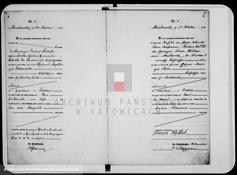 image.from.unit.number "Księga urodzeń za rok 1874 [nr 1 - 96]"