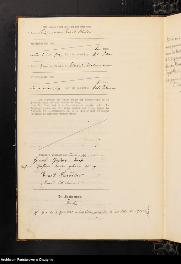 image.from.unit.number "Heiraths-Haupt-Register Nr 1 - 22"