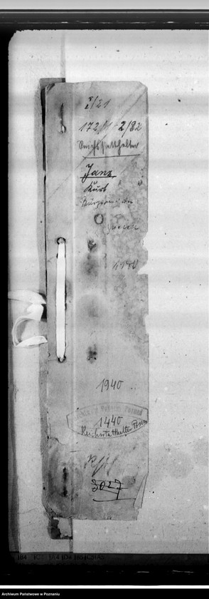 Obraz 4 z jednostki "Janz, Kurt - Bürgermeister in Gnesen"