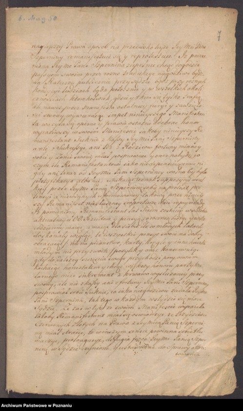 Obraz 10 z jednostki "Acta coram officio consulario Posnaniensi."