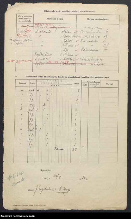 image.from.unit.number "Księga inwentarzowa nieruchomości m. Łodzi ul. Południowa"