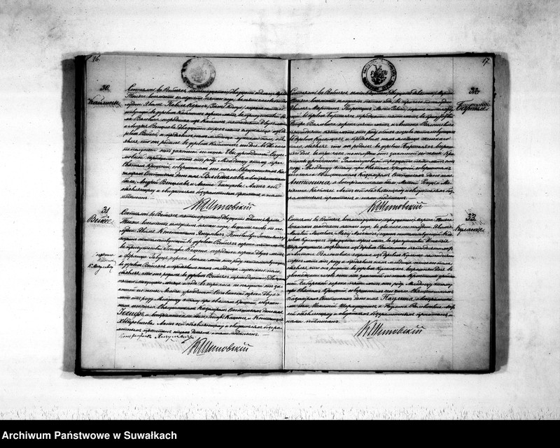 Obraz 11 z jednostki "Duplikat aktov rodivšichsja, brakosočetavšichsja i umeršich vejsejskogo rimsko-katoličeskogo prichoda na 1875 god"