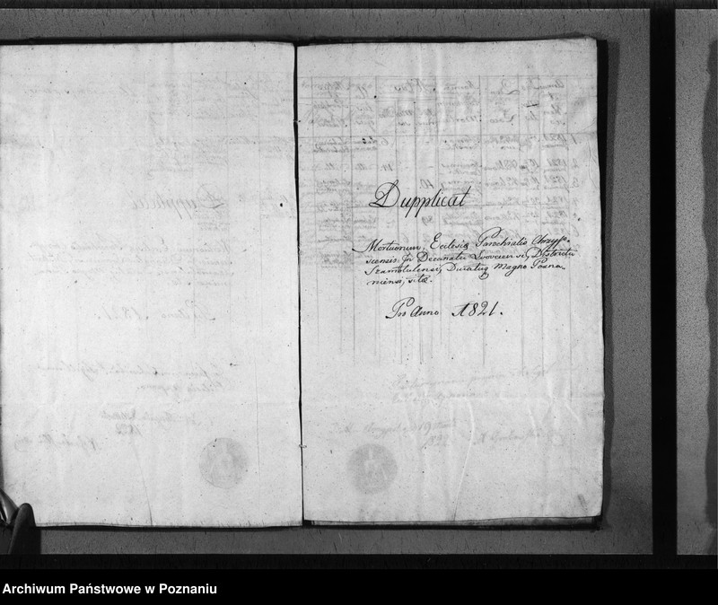 Obraz 7 z jednostki "Duplikat baptisatorum, copulatorum u. mortuorum"