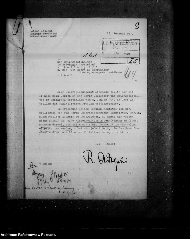 Obraz 13 z jednostki "Bewerbungen um Anstellung"