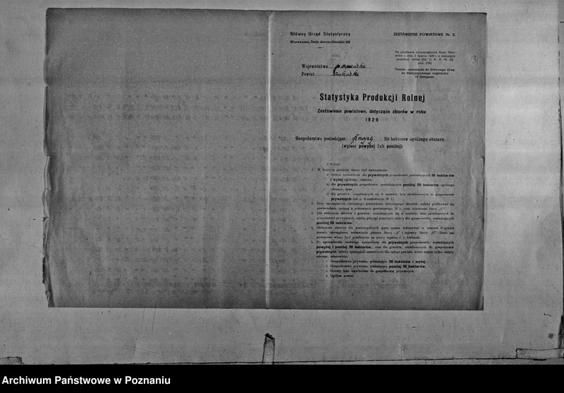 Obraz 5 z jednostki "/Statystyka produkcji rolnej - zestawienie powiatowe - Szubin"