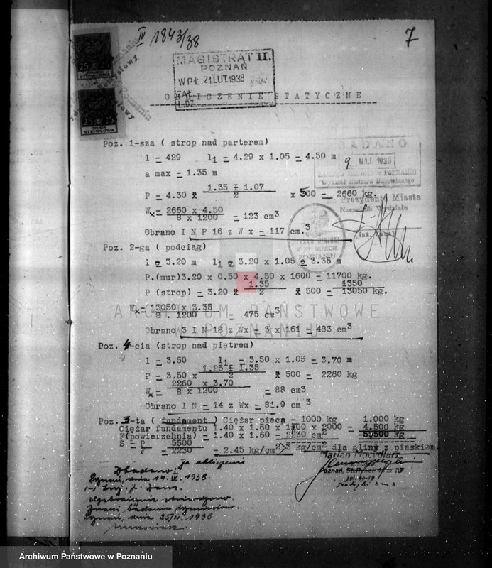 Obraz 11 z jednostki "Zatwierdzenie urządzenia odlewni żelaza Firmy Fr. Ciepliński i W. Chęciński w Poznaniu"