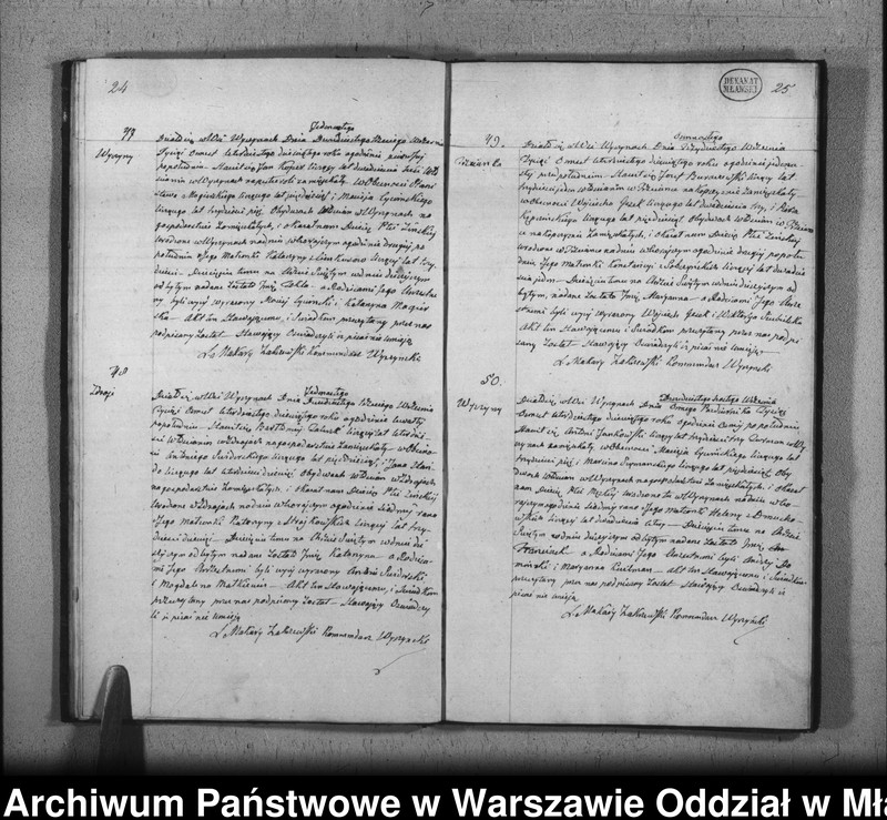 image.from.unit.number "Akta urodzeń, małżeństw i zgonów"