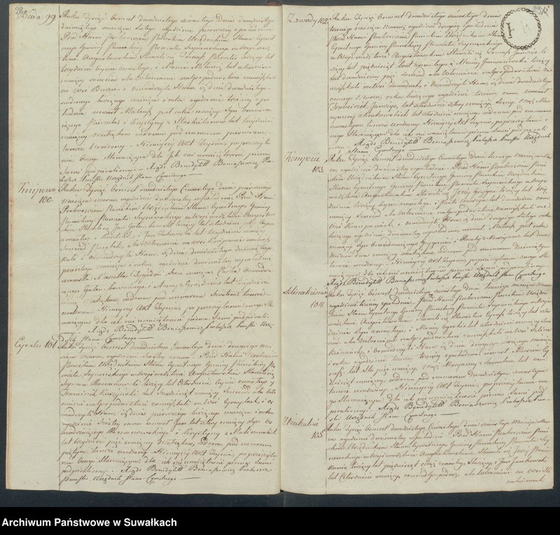 image.from.unit.number "Akta zeszłych gminy puńskiey od dnia 1 stycznia do ostatniego grudnia 1824 roku"