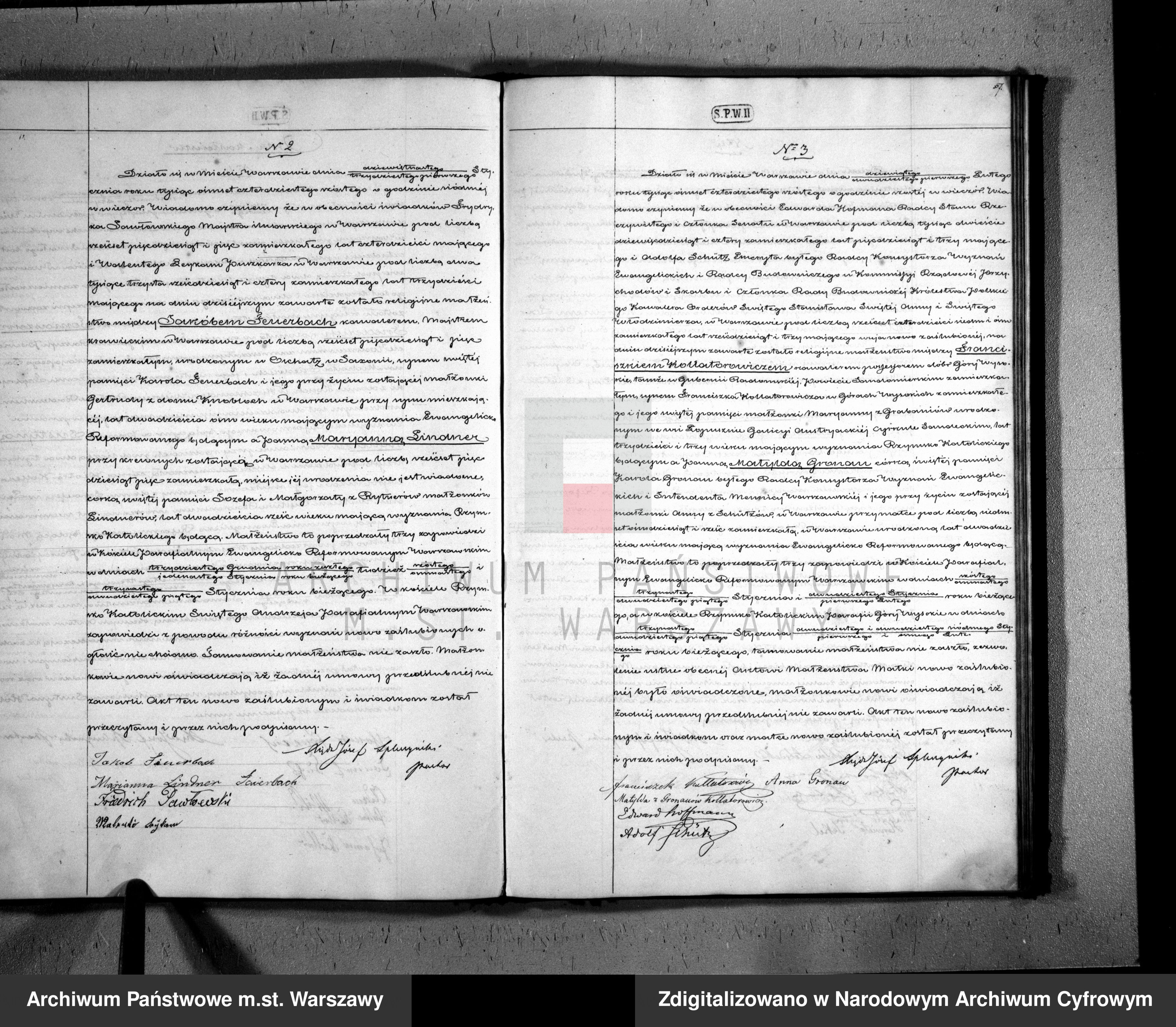 Skan z jednostki: Akta urodzeń, małżeństw i zgonów