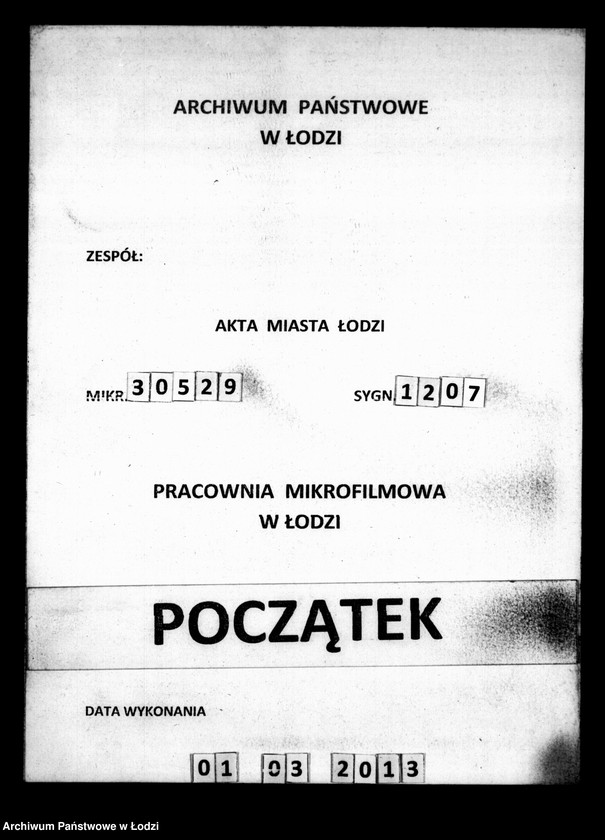 Obraz 1 z jednostki "Akta tyczące się ustanowienia opieki na nesowerszennoletnim Olgoju Keller ostawszejusia doczerem pośle smerti Karła Keller"