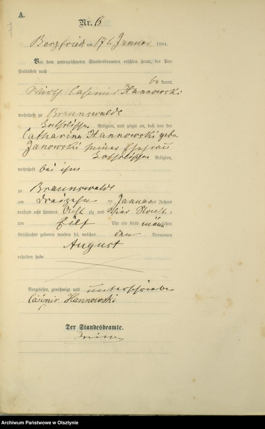 image.from.unit.number "Geburts-Haupt-Register Nr 1 - 107"