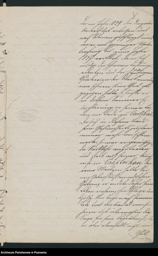 Obraz 13 z jednostki "A. betr. den Aleksander Trentowski und den Wirtschaftsbeamten Sigismund von Trzaska"