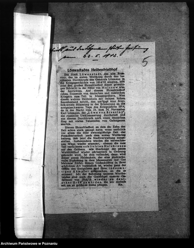 Obraz 9 z jednostki "Cmentarz poległych żołnierzy niemieckich w Małczewie"