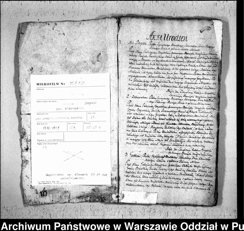 image.from.unit.number "Akta urodzeń, małżeństw i zgonów"