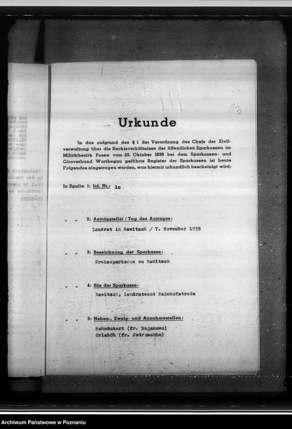 Obraz 17 z jednostki "Sparkassen und Giroverband Wartheland"